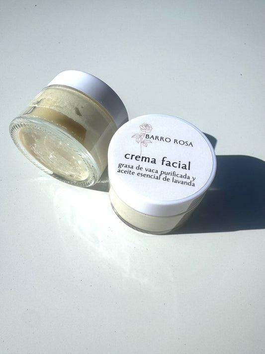 Barro Rosa Crema Facial De Sebo Purificado